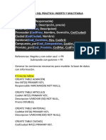 Ejercicios SQL Practica - Multitabla - Resuelto