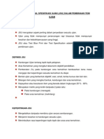 Penggunaan Jadual Spesifikasi Ujian