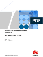 Quidway S2300 Series Ethernet Switches Documentation Guide (V100R005C01 - 02)