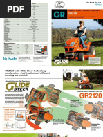 Kubota - Mower GR2120 48 - GR2120 54