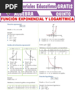 Función Exponencial y Logarítmica