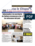 Periódico Noticias de Chiapas, Edición Virtual Jueves 29 de Junio de 2023