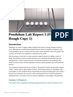 Pendulum Lab Report 3 (Final Rough Copy 1)