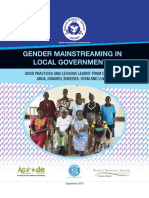 UWONET GENDER MAINSTREAMING IN LOCAL GOVERNMENTS Final