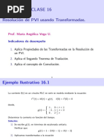 Clase 16. Resolucion de PVI Usando Transformadas