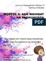 Dokumen - Tips - Modyul 9 Ang Maingat Na Paghuhusga