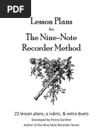 9N Lesson Plans