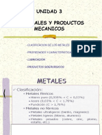 U 03 Materiales y Productos Mecánicos