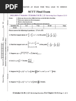 Homework-Reviewing Exercise For Chapters 12-13