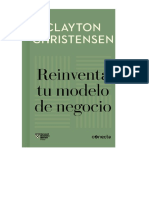 LIBRO Reinventa Tu Modelo de Negocio - EL ADN Del Innovador - Clayton Christensen