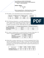 Module-5 Problems On Performance Evaluation of Mutual Fund