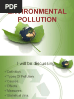 Unit IV Environmental Pollution