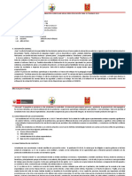 Programación Curricular Anual 4º Grado - Área Ept 2023