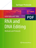 RNA and DNA Editing - R. Aphasizhev (Methods in Molec Bio 718) (Humana, 2011) WW