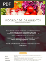 Inocuidad de Los Alimentos