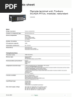 Foxboro Scada Rtus - scd2200