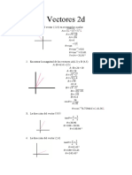 Vectores 2d