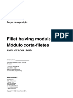 Fillet Halving Module Módulo Corta-Filetes: Spare Parts Peças de Reposição