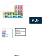 Horario Y Comidas