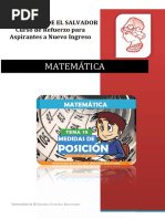 Matemática Tema 18 Médidas de Posición Versión PDF