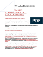 INITIATION A LA PROCEDURE PENALE (EnregistrÃ© Automatiquement) SAMUEL BANGA