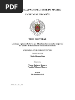 Liderazgo y Género Factores Que Dificultan El Acceso de Las Mujeres Tesis