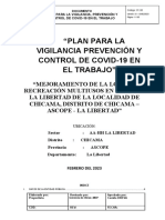 Plan para La Vigilancia Prevención y Control de Covid