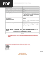 Formato de Actividad TEMA Material Profesional AREAS (Evidencia 1.) .