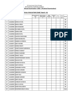 PE Student List