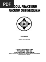 Modul Praktikum Algoritma & Pemrograman