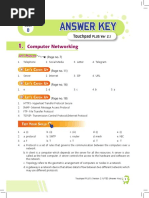 Computer Answer Key of Class 8th