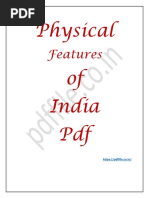 Physical Features of India PDF