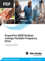 Powerflex 6000 Medium Voltage Variable Frequency Drive: Installation Instructions