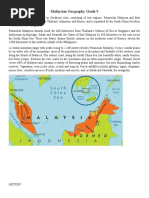 Malaysian Geography Grade 9