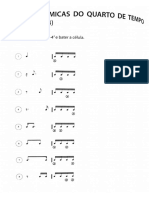 A1 - Prática Das Células Rítmicas Do Quarto de Tempo