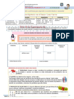 3º 4° - EXPERIENCIA DE APRENDIZAJE N°5 Activ 8 Ok