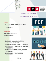 Ta 1 - Id - Caracteristicas de La Norma Juridica