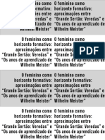 ALMEIDA, Nina Auras Vieira de - O Feminino Como Horizonte Formativo - Aproximações Entre "Grande Sertão - Veredas" e "Os Anos de Aprendizado de Wilhelm Meister"