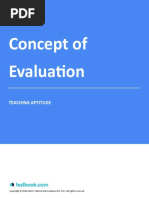 Teaching Aptitude - Concept of Evaluation - English - 1668259089 F1e0015b