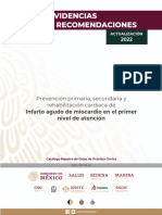 1SSA CARDIOLOGIA - Prevención Primaria, Secundaria y Rehabilitación Cardíaca Del Infarto Agudo de Miocardio en El Primer Nivel de Atención ER