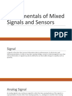 Fundamentals of Mixed Signals and Sensors PDF