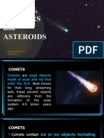 Comets Meteors and Asteroids