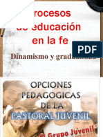 Procesos de Educacion en La Fe