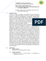 Primera Práctica de Tecnología Del Frio 2022-Ii