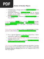 Atomic & Nuclear Physics