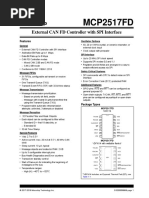 MCP2517FD External CAN FD Controller With SPI Interface 20005688B