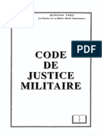 Code de Justice Militaire de 1994 