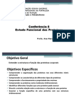 Aula 06 - Estudo Funcional Das Proteínas 2022