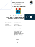 Informe de Diagnóstico Situacional