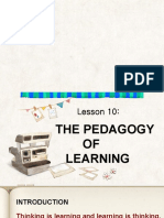 THE PEDAGOGY of Learning